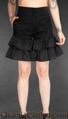 Black Layered Shorts