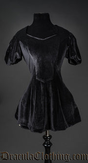 Black Velvet Tunic