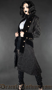 Black Pirate Princess Coat