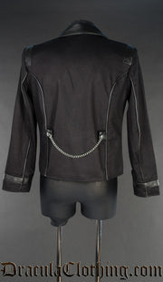 Black Steampunk Edison Jacket