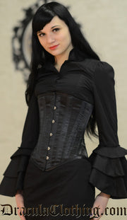 Black Striped Corset