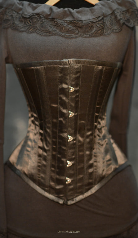 Black Striped Corset