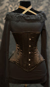 Black Underbust Corset