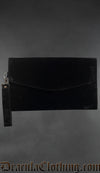 Black Velvet Clutch