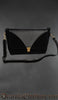 Black Velvet Shoulder Bag