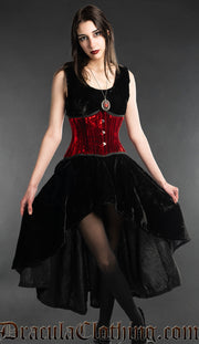 Black Velvet Succubus Dress