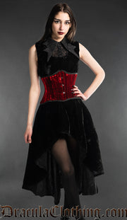 Black Velvet Succubus Dress