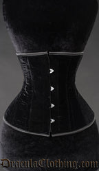 Black Velvet Underbust Corset