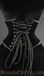 Black Velvet Waist Cincher