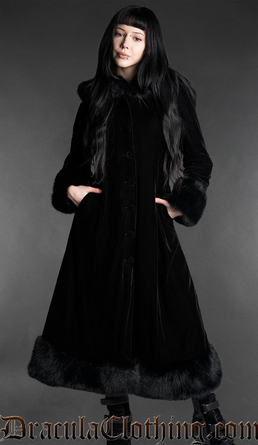 Rose Coat – DraculaClothing