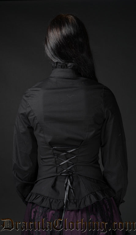 Black Victorian Blouse