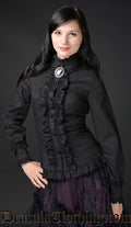 Black Victorian Blouse