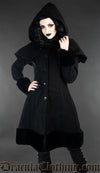 Black Winter Wool Coat