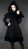 Black Winter Wool Coat