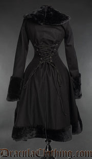 Black Wool Frock Coat