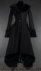 Black Wool Pocket Winter Coat