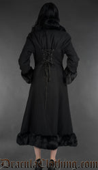 Black Wool Winter Coat