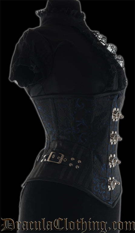 Sapphire Assassin Clasp Corset