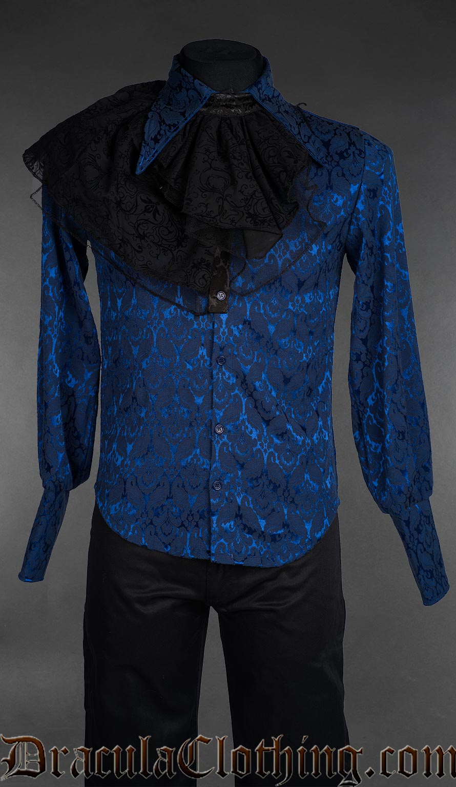 gothic dress shirt Corporate Goth Shirt