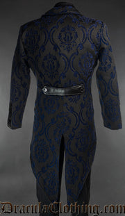 Blue Brocade Tailcoat