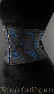 Blue Butterfly Waist Cincher