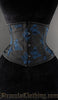 Blue Butterfly Waist Cincher