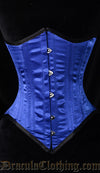 Blue Dramatic Points Corset