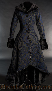 Blue Evil Princess Coat