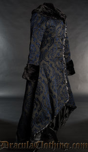 Blue Evil Princess Coat