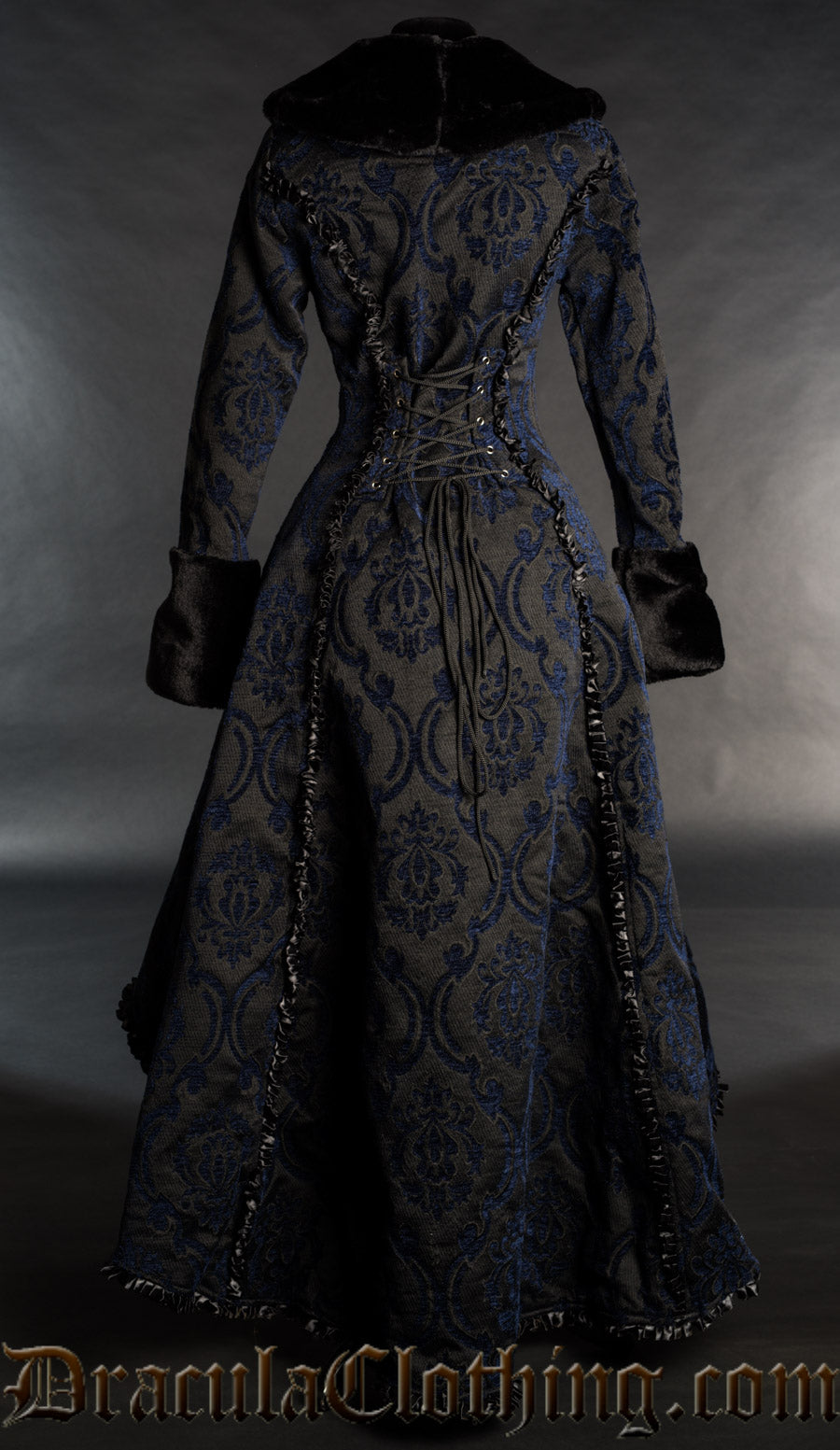 Blue Evil Princess Coat
