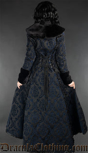 Blue Evil Princess Coat