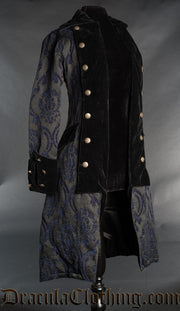 Blue Pirate Princess Coat