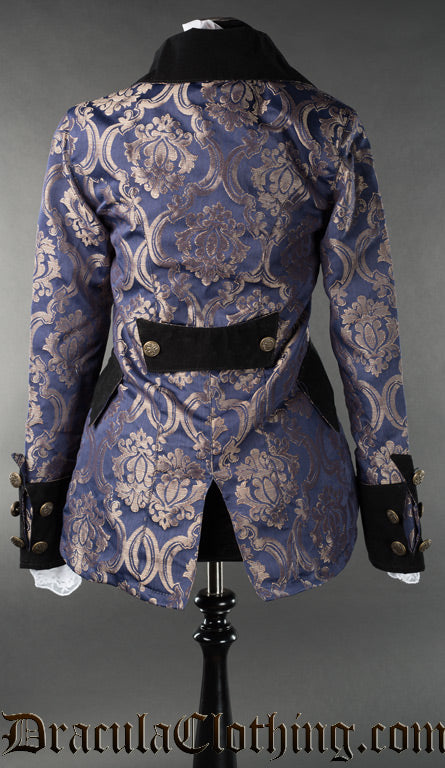 Blue Royal Female Pirate Jacket