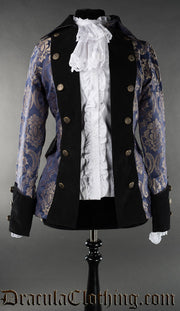 Blue Royal Female Pirate Jacket