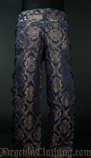 Blue Royal Laced Pants