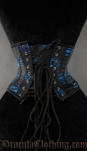 Blue Skull Waist Cincher