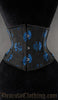 Blue Skull Waist Cincher