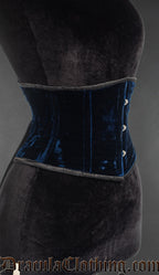 Blue Velvet Waist Cincher