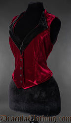 Red Velvet Vest