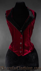 Red Velvet Vest