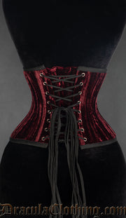 Bordeaux Double Boned Waist Cincher