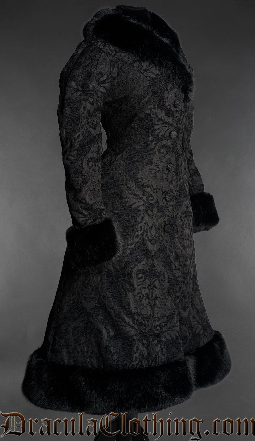 Brocade Baroque Winter Coat