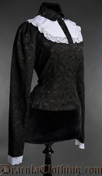 Brocade Bib Blouse