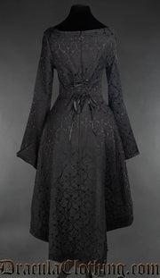 Brocade Collar Dress