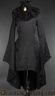 Brocade Collar Dress