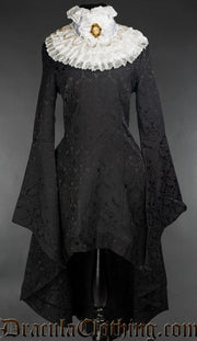 Brocade Collar Dress