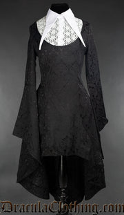 Brocade Collar Dress