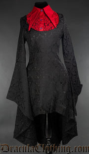 Brocade Collar Dress