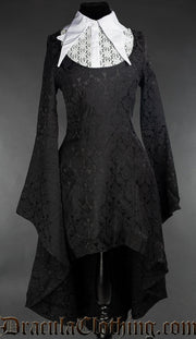 Brocade Collar Dress