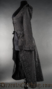 Black Brocade EGA Coat